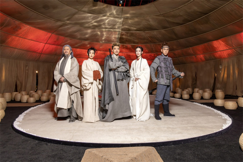 图为人艺话剧《霸王别姬》剧照。主办方供图