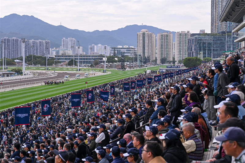 2025年“浪琴香港国际赛事”现场气氛热烈。主办方供图