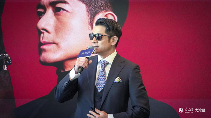 知名艺人郭富城获任“马年大使”。人民网 吴宇扬扬摄
