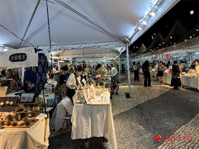 图为澳门春季“塔石艺墟”现场。人民网记者 富子梅摄