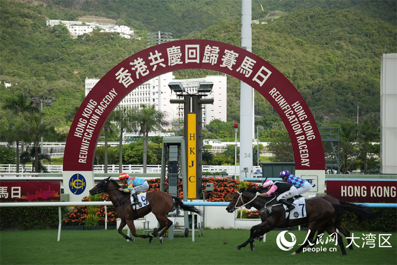 图1.“香港回归杯”赛事现场。人民网 吴宇扬扬摄