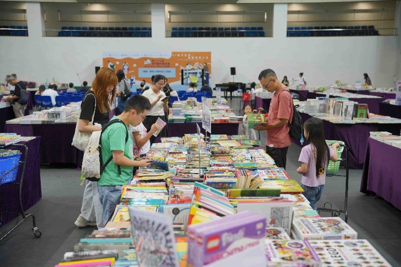 第二十九届澳门书市嘉年华活动现场。澳门理工大学供图