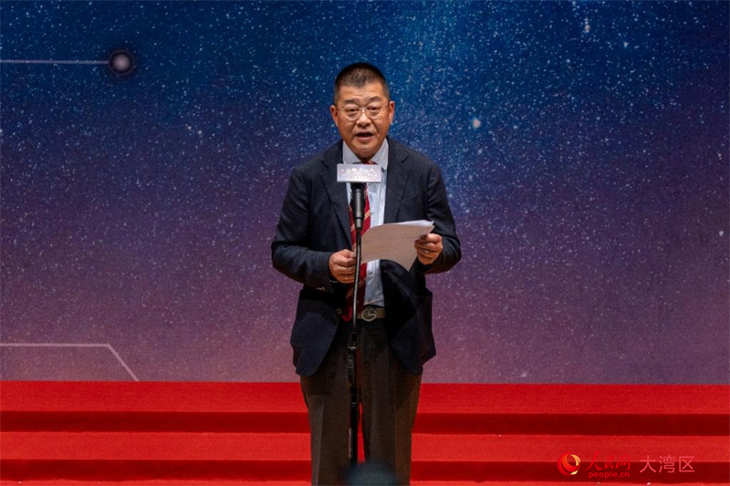 全国政协委员、香港中华总商会副会长曾智明致辞。韩宇轩摄